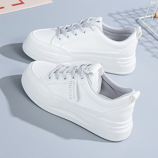 Damen Sneakers mit komfortabler Plateau-Sohle und atmungsaktivem Innenfutter EB