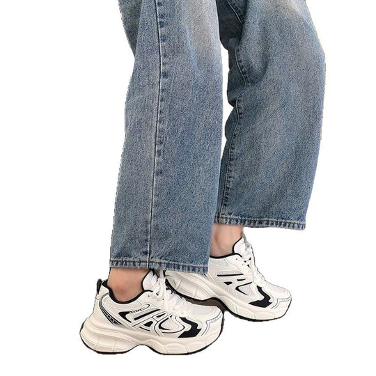 Damen Sportliche Sneaker mit ergonomischer Dämpfung und atmungsaktiver Mesh-Oberfläche EB
