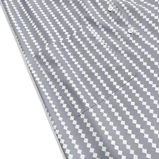 Damen Maxikleid mit eleganter Knopfleiste und modischen Puffärmeln EB