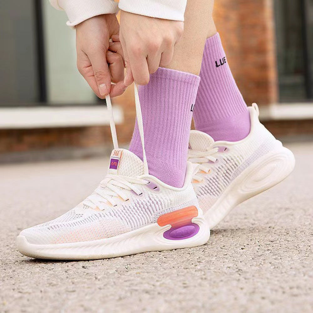 Damen Atmungsaktive Laufschuhe mit dämpfender Sohle und flexibler Konstruktion EB