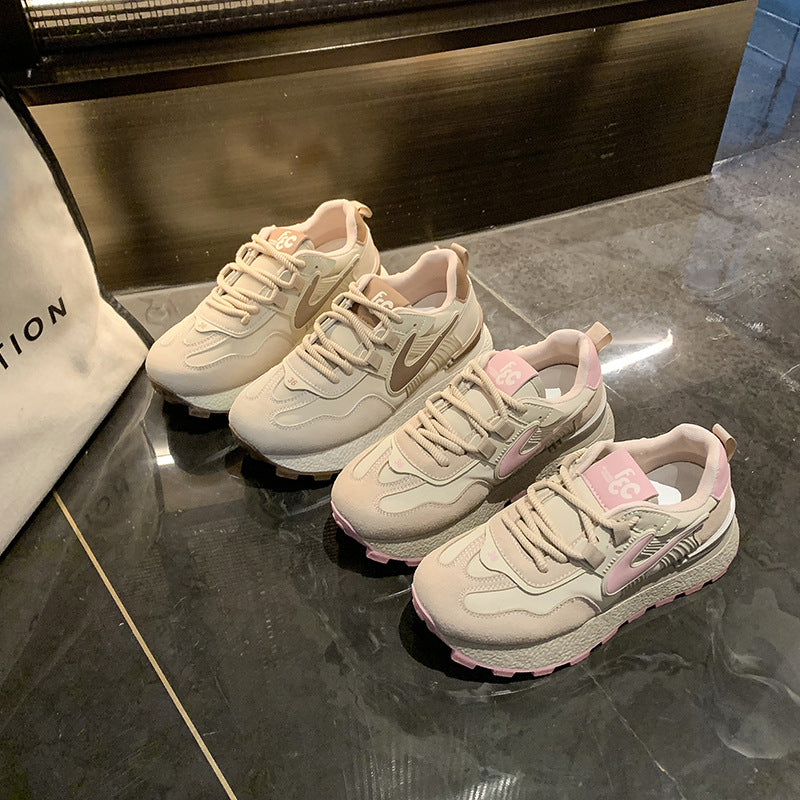 Damen Sportliche Sneakers mit Komfortsohle und atmungsaktivem Obermaterial EB