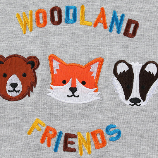 Jungen Sweatshirt mit liebevollem Tiermotiv EB