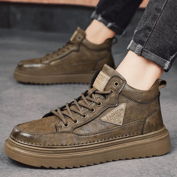 Damen Stabile High-Top Sneakers mit ergonomischer Dämpfung und robustem Profil EB