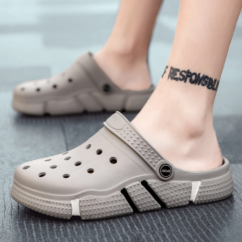 Damen Komfortable und atmungsaktive Clogs mit rutschfester Sohle EB