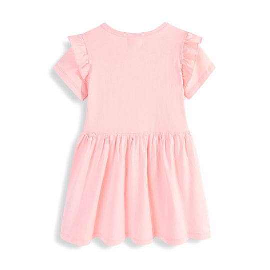 Mädchen Sommerkleid mit zauberhaftem Einhorn-Motiv EB