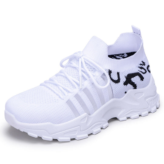 Damen Sportliche Strick-Sneakers mit elastischer Passform EB