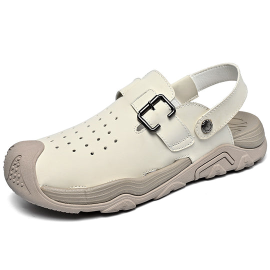 Damen Komfortable Clogs mit verstellbarem Riemen und atmungsaktiver Struktur EB