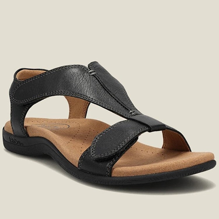 Damen Sportliche Komfortsandalen mit verstellbaren Riemen und anatomischem Fußbett EB