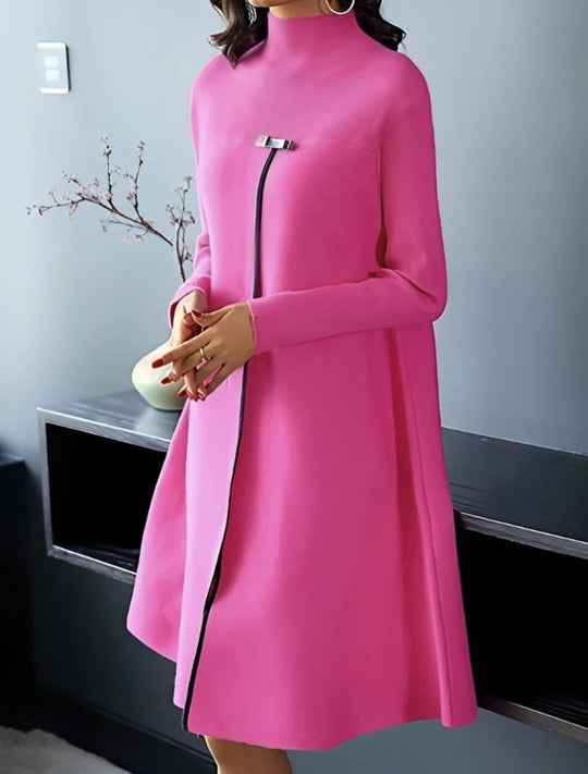Damen trendiger Midi-Mantel EB