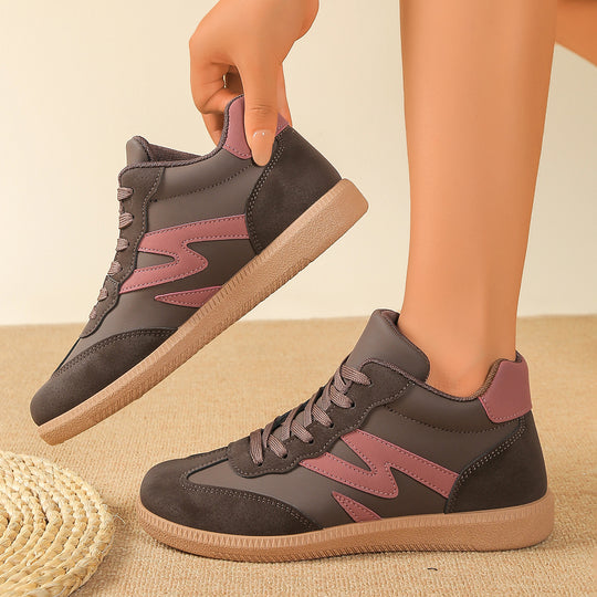 Damen Sneakers im sportlichen High-Top-Stil mit modischen Akzenten EB