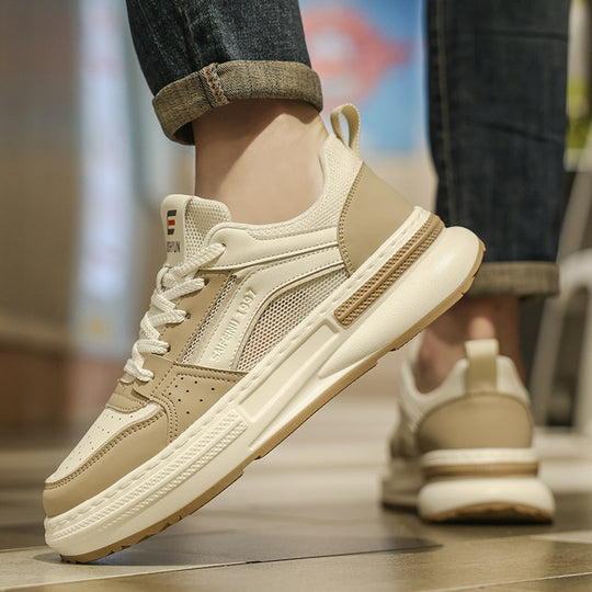 Damen Sportliche Lifestyle Sneakers mit stoßdämpfendem Sohlenprofil und atmungsaktivem Obermaterial EB