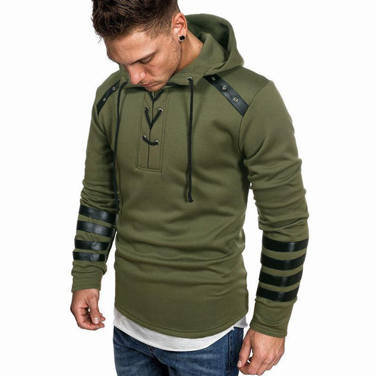 Herren lässiger Hoodie mit akzenten EB