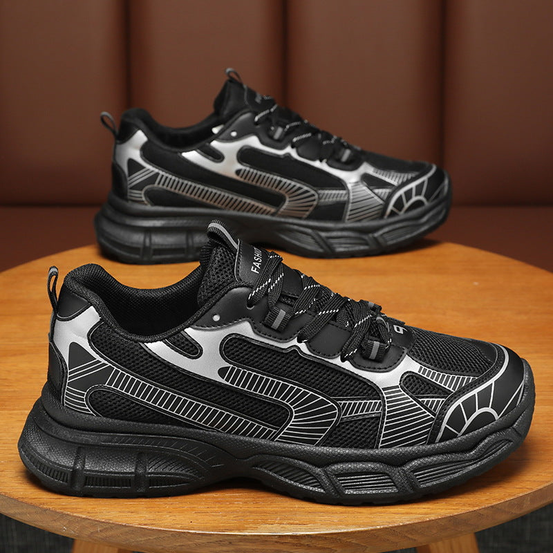 Damen Sportliche Laufschuhe mit atmungsaktiver Mesh-Oberfläche und rutschfester Sohle EB