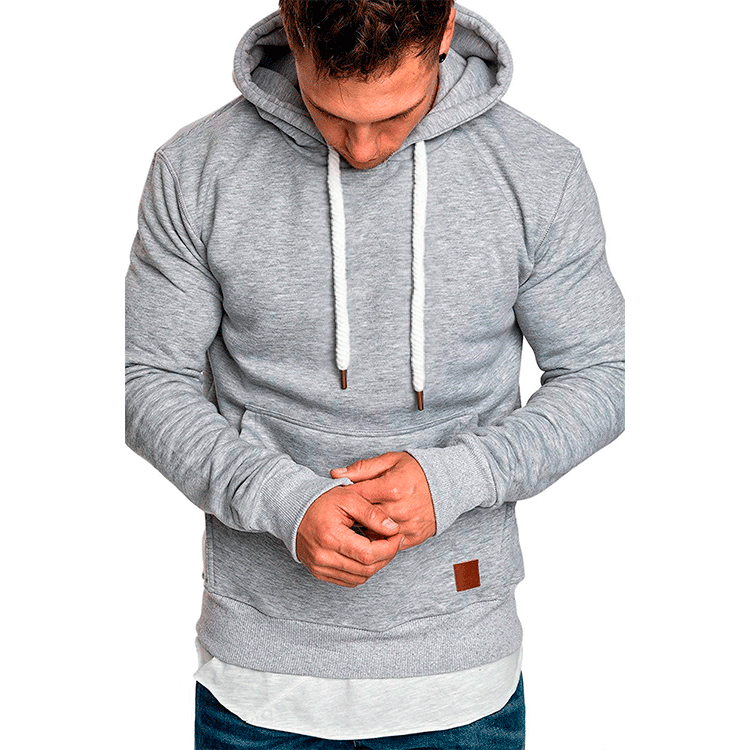 Herren Kapuzenpullover mit modischem Schnitt und lässigem Innenfutter EB