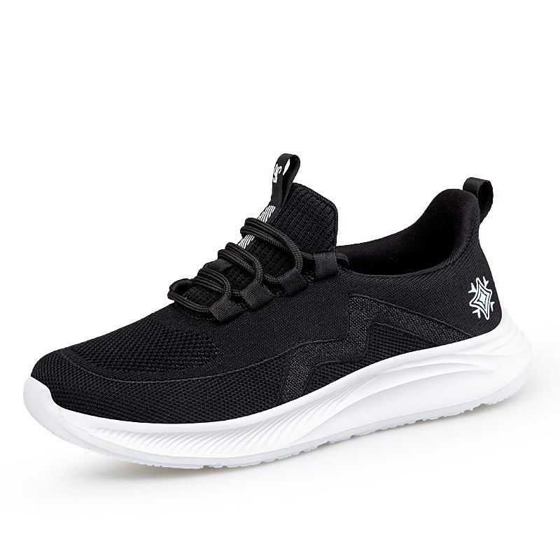 Damen Sportliche Lauf- und Freizeitschuhe mit atmungsaktivem Obermaterial und elastischem Einstiegsdesign EB