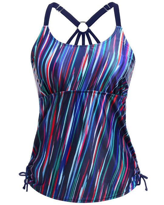 Damen Sportlicher Tankini mit racerback Design EB