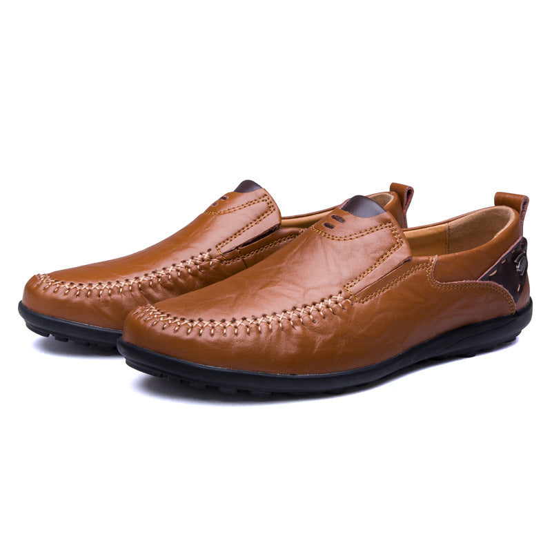 Herren Elegante Mokassins aus hochwertigem Leder EB