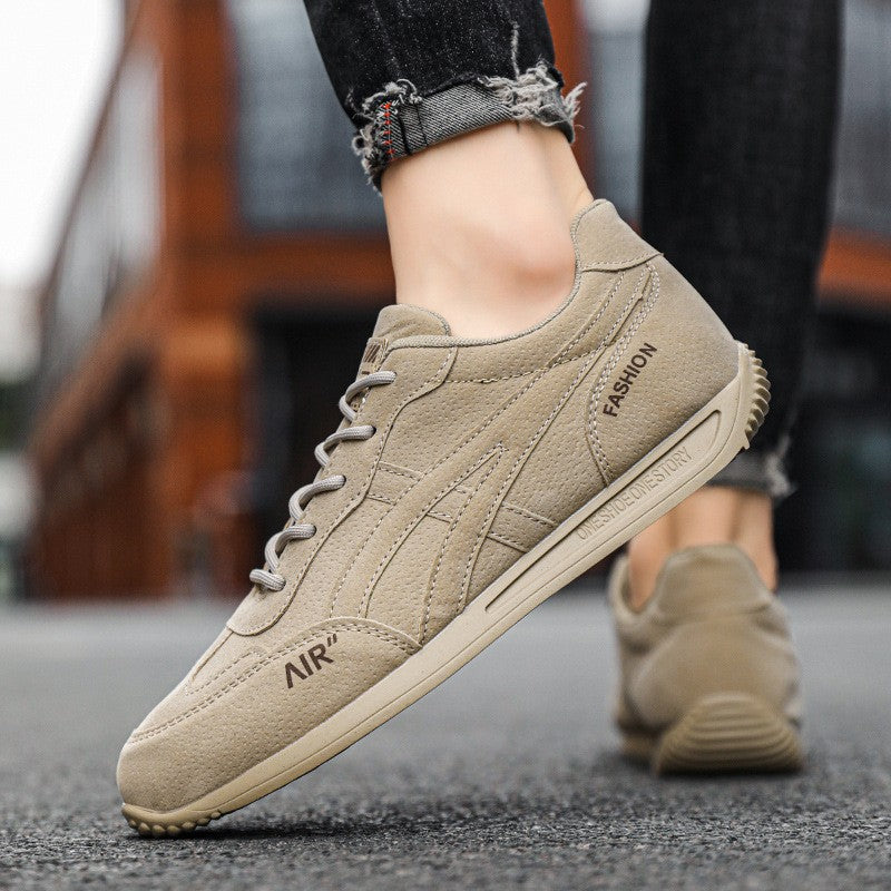 Damen Modische Sneakers mit hochwertiger Veloursleder-Oberfläche und rutschfester Sohle EB
