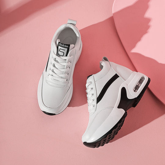 Damen Sportliche High-Top Sneakers mit dämpfender Sohle EB
