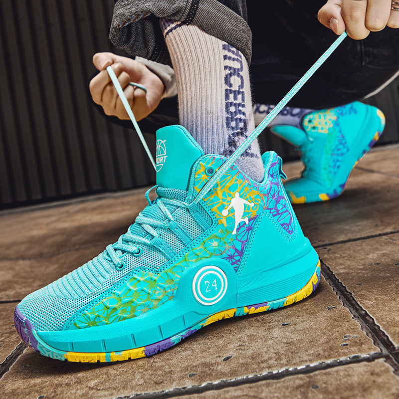 Damen High-Performance Basketballschuhe mit dynamischem Dämpfungssystem und rutschfester Sohle EB