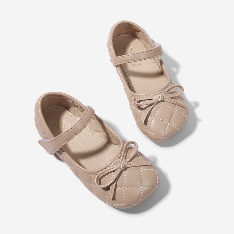 Damen Ballerina Schuhe mit dekorativer Schleifenapplikation EB