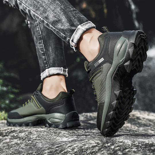 Damen Sportliche Trekking-Schuhe mit rutschfester Sohle und atmungsaktivem Obermaterial EB