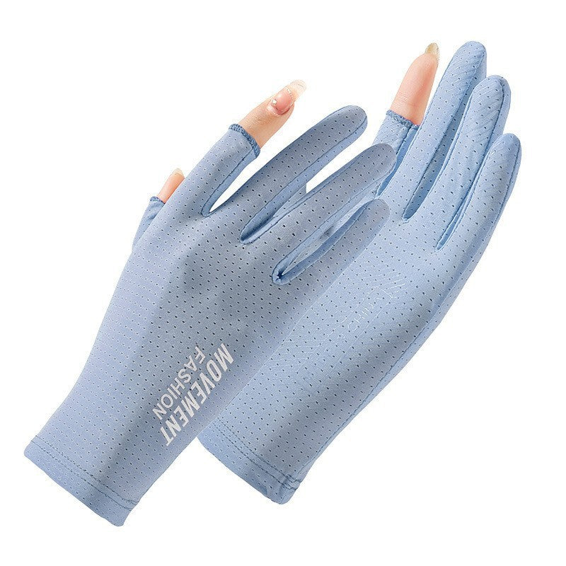 EB | Sonnenschirm Eis Seide Handschuhe