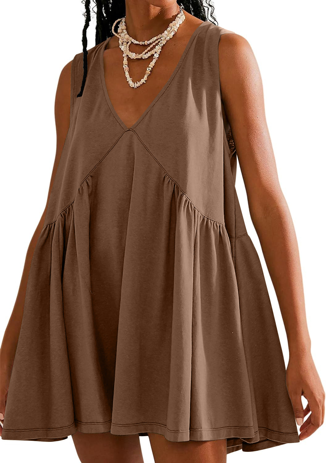 Damen Freizeitkleid aus leichtem, atmungsaktivem Material EB