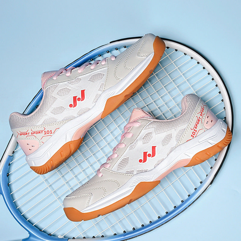 Damen Sportliche Trainingsschuhe mit rutschfester Sohle und atmungsaktivem Mesh-Obermaterial EB
