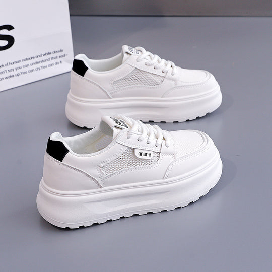 Damen Chunky Sneakers mit atmungsaktiver Mesh-Oberfläche und dämpfendem Komfort EB