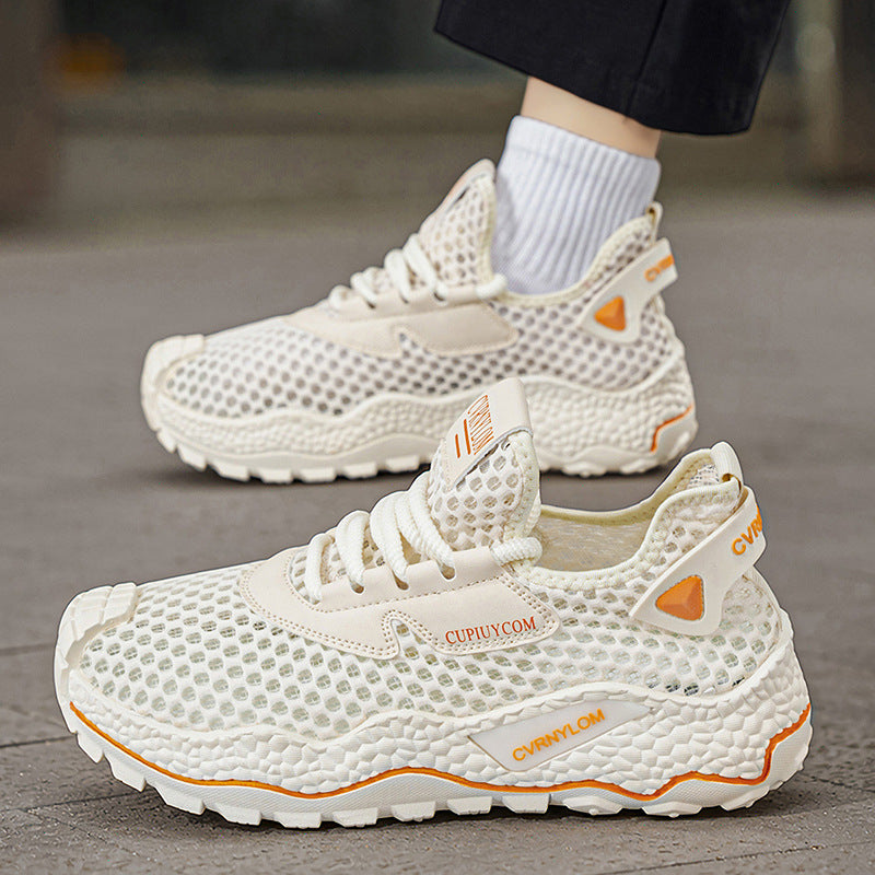 Damen Atmungsaktive Lauf-Sneaker mit rutschfester Sohle und flexibler Dämpfung EB