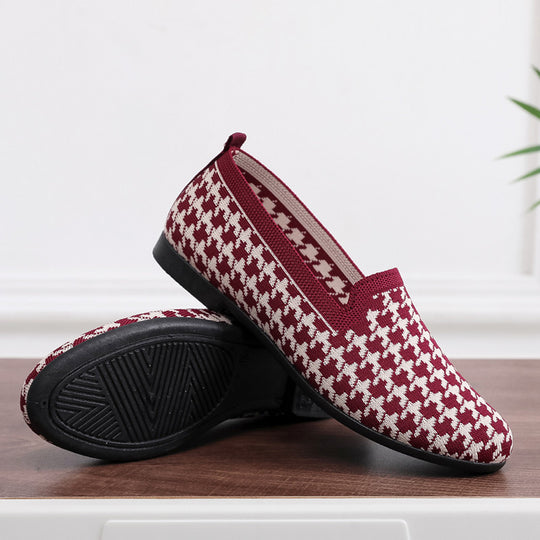 Damen elegante Mokassins mit rutschfester Sohle EB