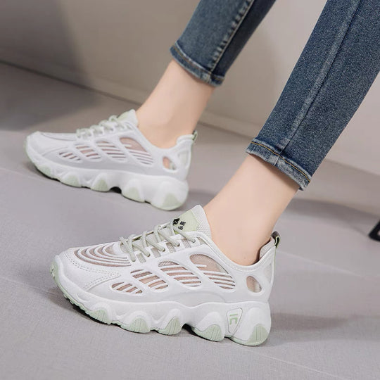 Damen Sportschuhe mit atmungsaktivem Obermaterial und rutschfester Sohle EB