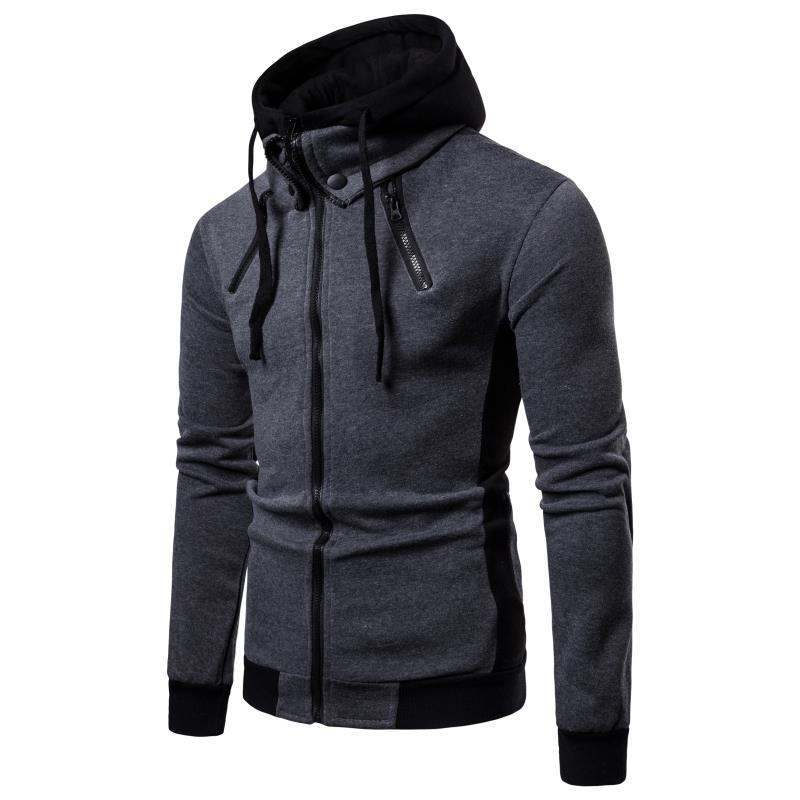 Herren Kapuzenjacke mit innovativem Design und praktischem Reißverschluss EB