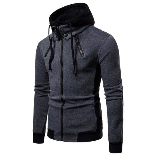 Herren Kapuzenjacke mit innovativem Design und praktischem Reißverschluss EB