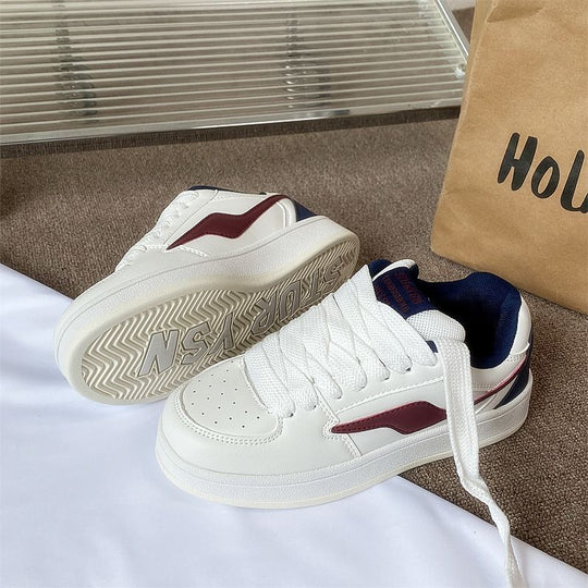 Damen modische Sneaker mit atmungsaktivem Mesh-Obermaterial und rutschfester Sohle EB