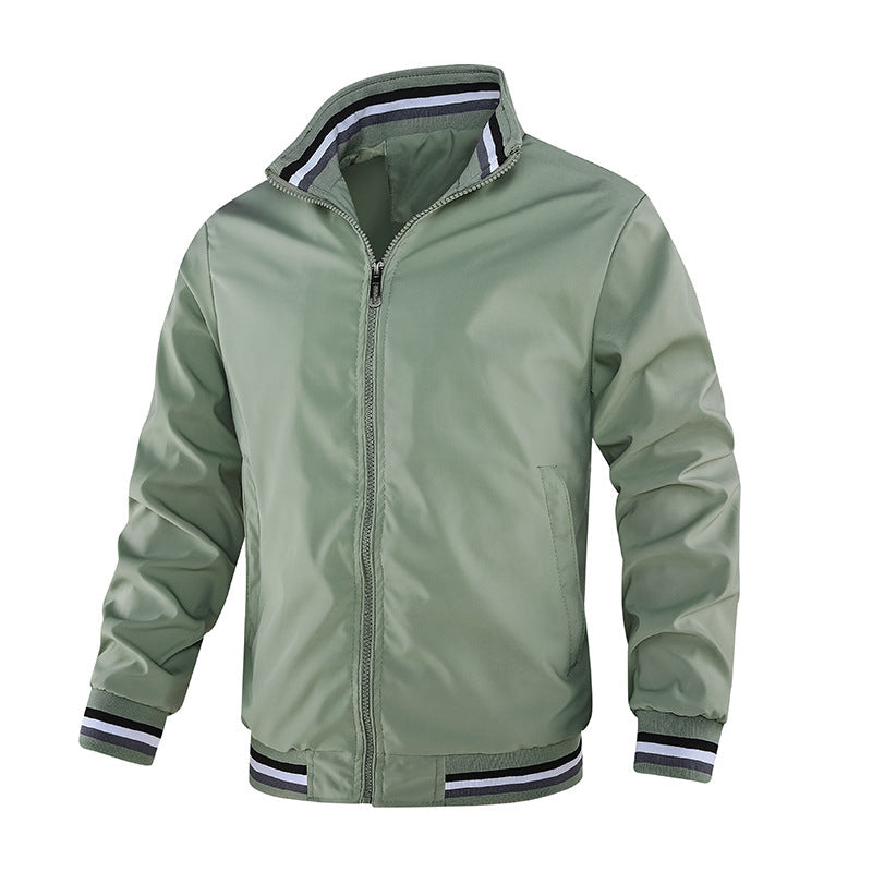 Herren elegante Bomberjacke mit stark isolierendem Innenfutter EB