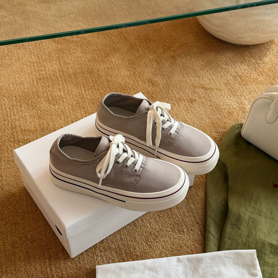 Damen modische Sneaker mit dämpfender Sohle und atmungsaktiver Obermaterialstruktur EB