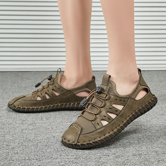 Damen Freizeitschuhe mit atmungsaktiven Einsätzen und elastischem Schnürsystem EB