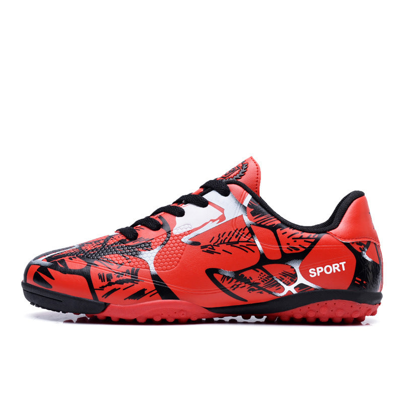 Unisex Kinder Fußballschuh mit TPU‑Stollen, strapazierfähigem Kunstlederoberteil und gepolstertem Einstieg EB