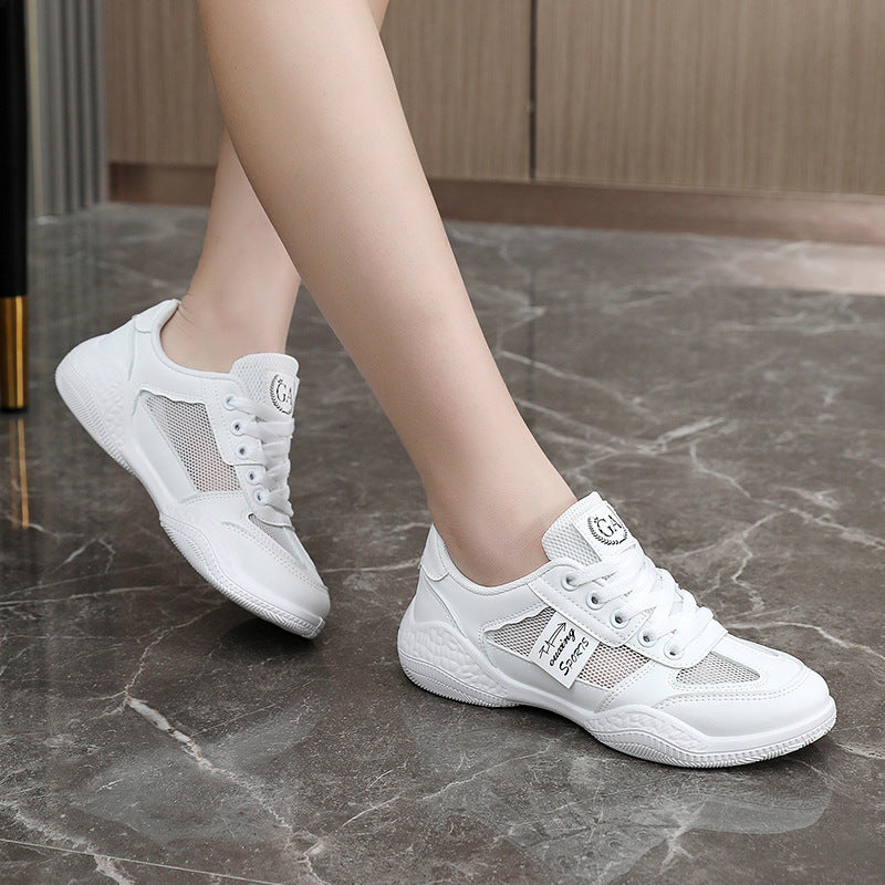 Damen Fitness Sneakers mit atmungsaktivem Mesh und flexibler Laufsohle EB