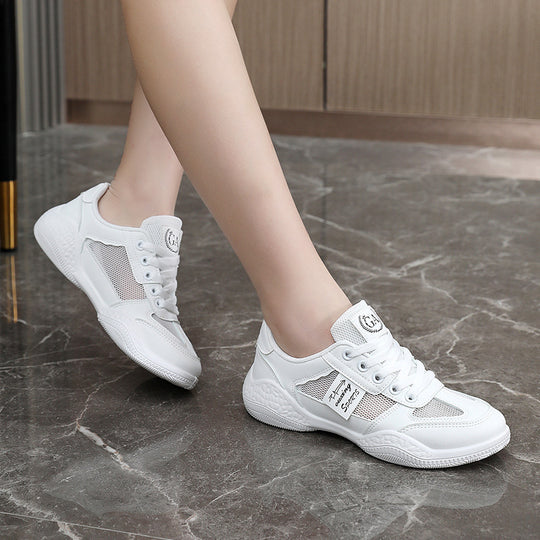 Damen Fitness Sneakers mit atmungsaktivem Mesh und flexibler Laufsohle EB