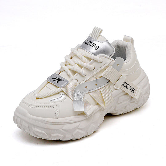 Damen Sportliche Chunky Sneakers mit innovativem Design und rutschfester Sohle EB