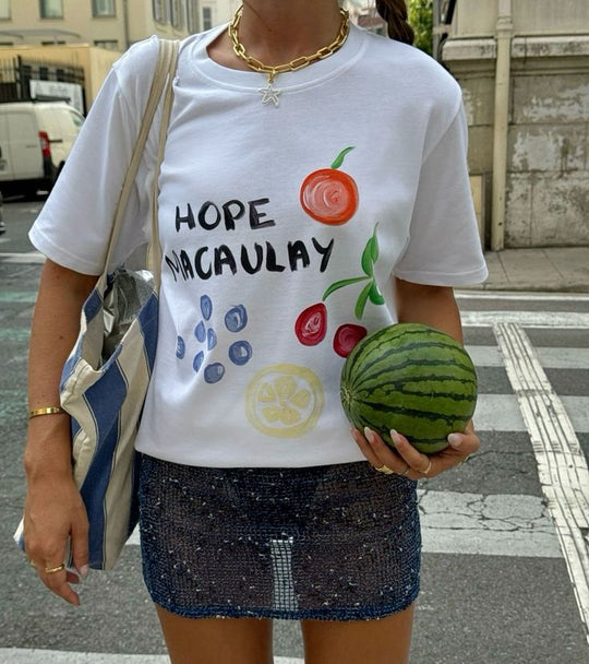 Damen T-Shirt mit künstlerischem Motiv im Vintage-Stil EB