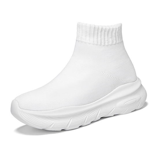 Damen Sneakers mit flexiblem Strickoberteil und rutschfester Sohle EB