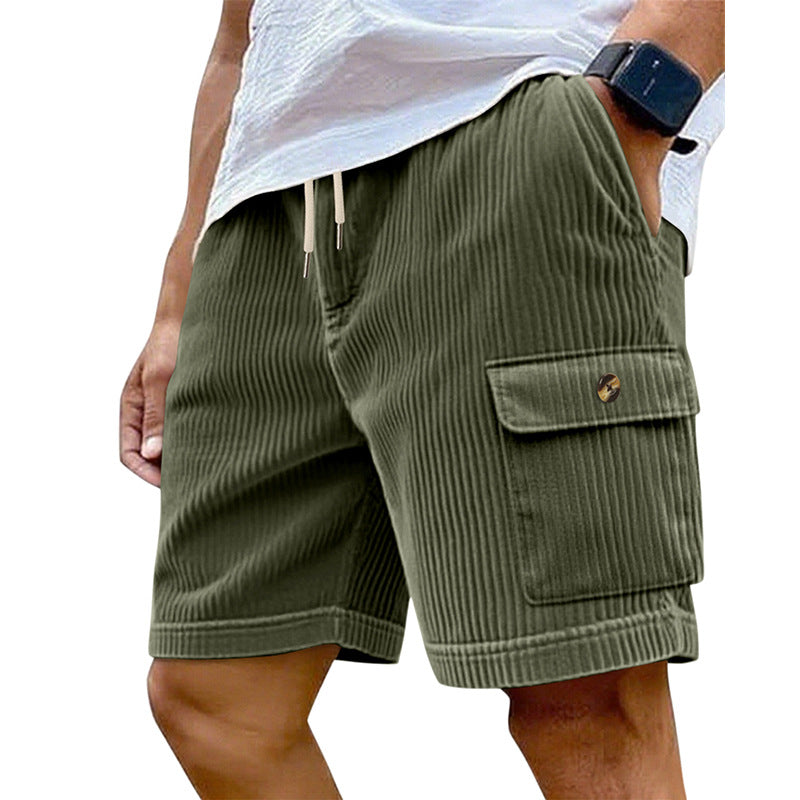 Herren Cargo-Shorts mit schmalem Schnitt und praktischen Seitentaschen EB