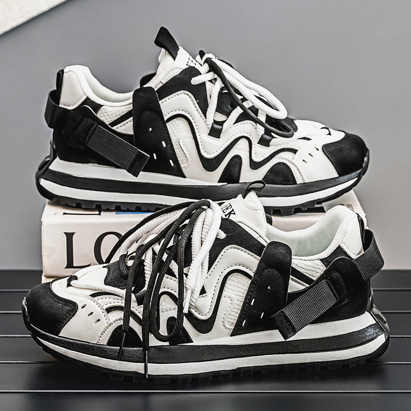 Damen Sportliche Multilayer-Sneaker mit innovativem Schnürsystem EB