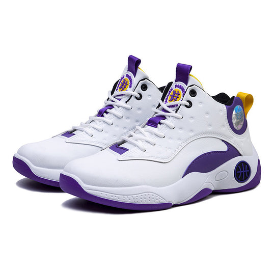 Damen Basketball Sneakers mit atmungsaktiver Mesh-Oberfläche und stoßdämpfender Sohle EB