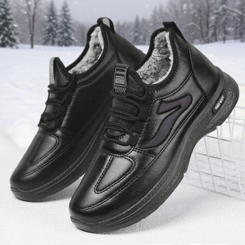 Damen Bequeme und elegante Sneakers mit warmem Futter EB
