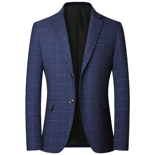 Herren Slim-Fit Sakko aus leichtem Mischgewebe mit Struktur EB